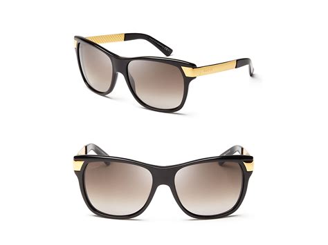 gucci black and gold sunglasses|gucci sunglasses black friday.